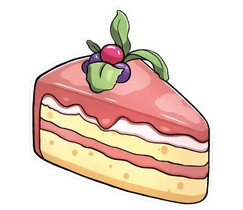 Stickers gâteau Les pâtisseries de Su