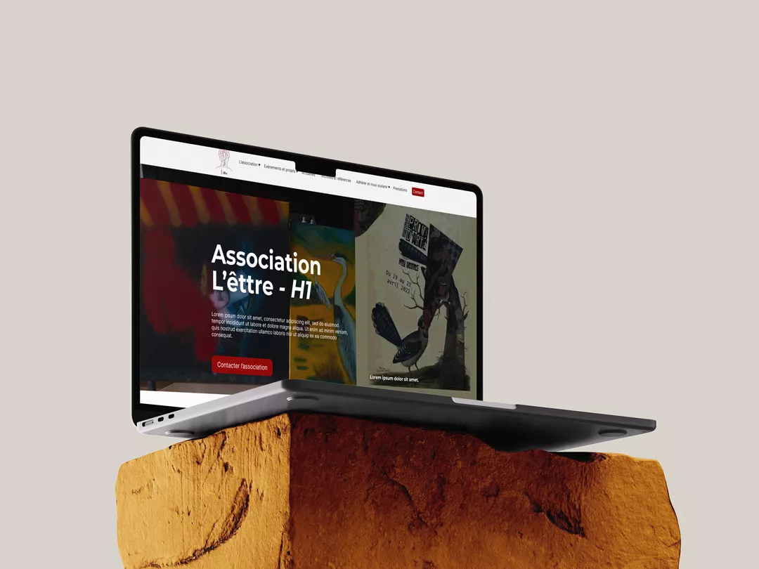 Mockup Association Lettre Portoflio Francois THO